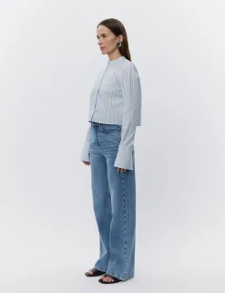 Alexi - Classic Stripe RD - LIGHT BLUE