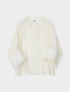 Cassie - Sheer Fringes - VANILLA ICE