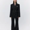 Elenora - Bonded Viscose - BLACK