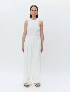 Enzo - Viscose Twill - VANILLA ICE