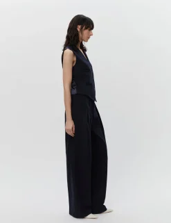 Enzo - Woolen Pinstripe - TOTAL ECLIPSE