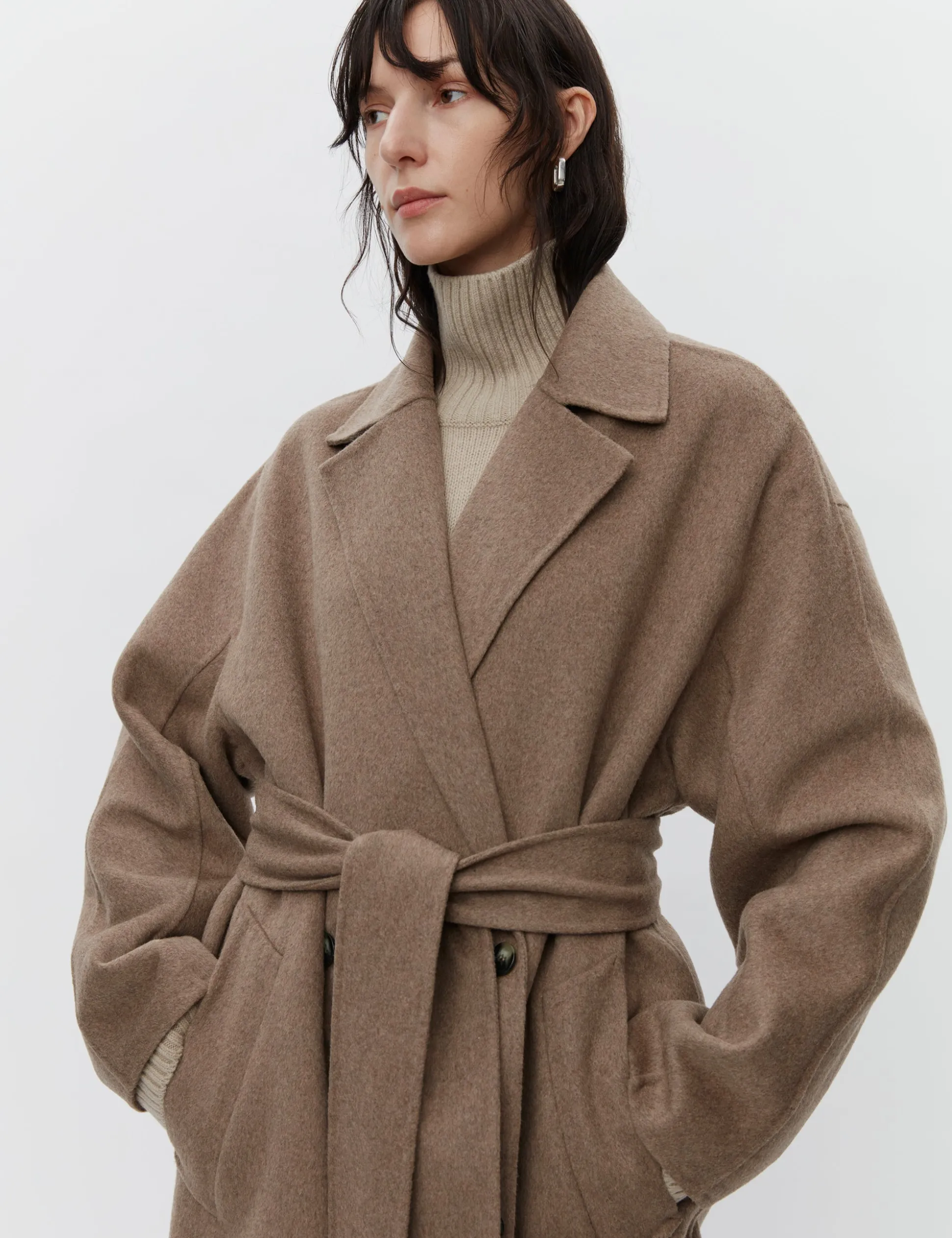 Howard - Double Faced Wool - WREN