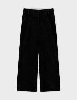 Jade - Contemporary Corduroy Washed - BLACK