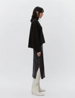 Kathe - Textured Leather - ESPRESSO