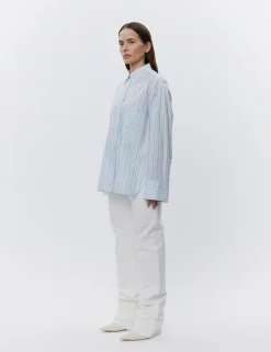 Mac - Classic Stripe RD - LIGHT BLUE