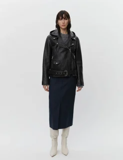 Marvin - Textured Leather - BLACK