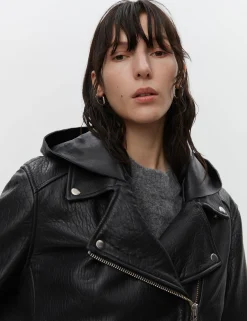 Marvin - Textured Leather - BLACK