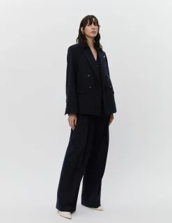Preston - Woolen Pinstripe - TOTAL ECLIPSE