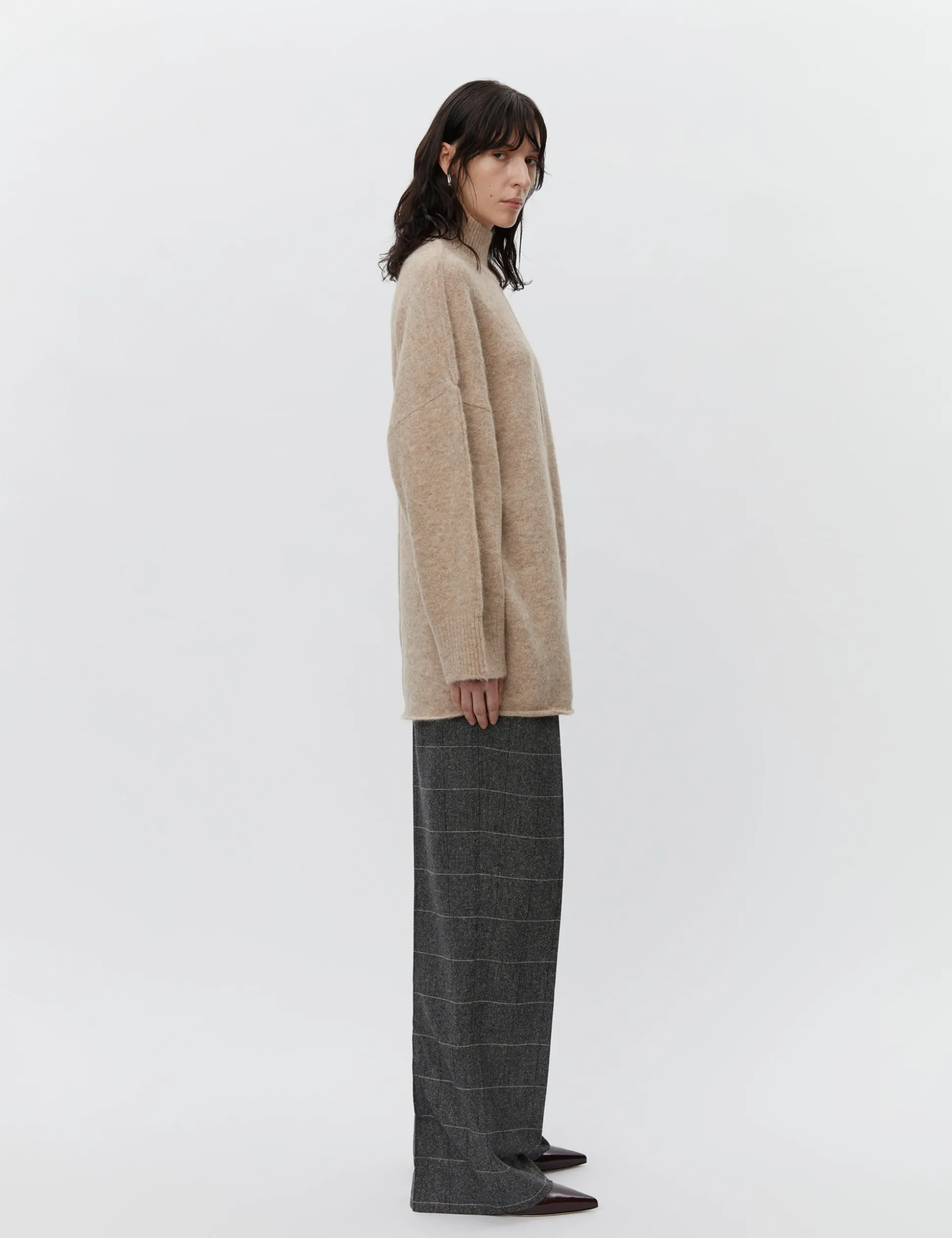 Simone - Winter Alpaca - BEIGE MELANGE