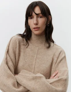 Simone - Winter Alpaca - BEIGE MELANGE